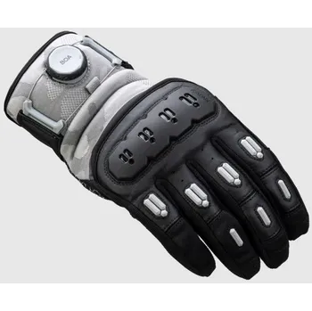 Moto rukavice KNOX rukavice ORSA OR4 Textil grey - L