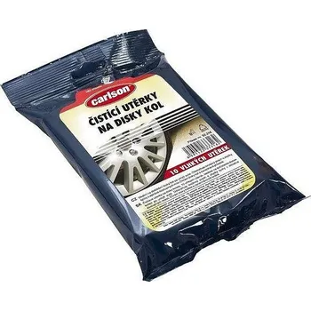 Čistící utěrky na disky kol - odstraňují brzdový prach, 12ks