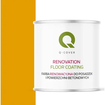 barva na beton BARVA PRO RENOVACI PODLAH Z BETONU DO GARÁŽE ŽLUTÁ ZLATÁ RAL 1004 POLOMATNÁ 2,5L