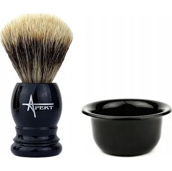 Štětka na holení ŠTĚTKA NA HOLENÍ 100% JEZEVEC FINE BADGER + MISKA