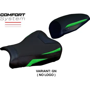 Moto sedlo TPZ Italia potah sedla Kawasaki Ninja ZX 4 R (23-24) Anet comfort model potah sedla: bez loga GN (green)