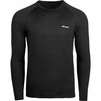 Termoprádlo s dlouhým rukávem Graff Active Performance černé vel. M