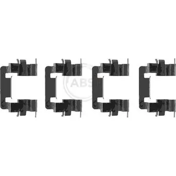 Přislušenství brzdového systému Sada příslušenství, obložení kotoučové brzdy A.B.S. 1278Q