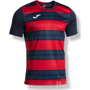 Dres JOMA EUROPA VI, barva tmavě modrá - červená, velikost XS