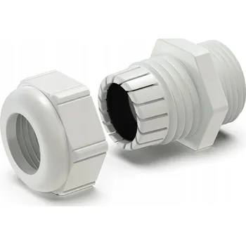 kabelová chránička KABELOVÁ VÝVODKA PG36 SW53 IP68 PA UV SVĚTLE ŠEDÁ