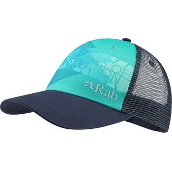 Módní doplněk Kšiltovka Rab Trucker Masters Cap Barva: Aquamarine