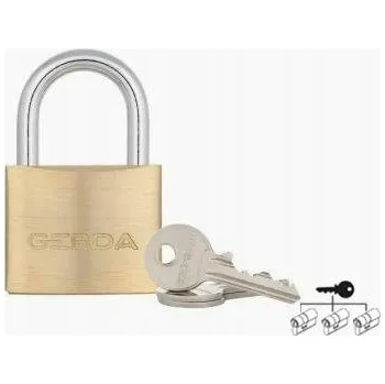 Visací zámek Visací zámek na klíč Gerda