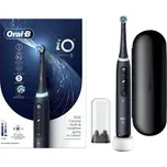 Oral-B iO Series 5 Matt Black elektrický zubní kartáček, magnetický, 5 režimů, tlakový senzor, AI, pouzdro