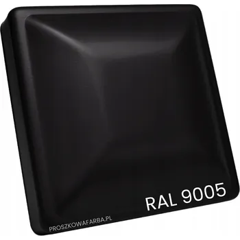 barva na zeď Prášková Barva RAL 9005 hladká matná - 25 kg