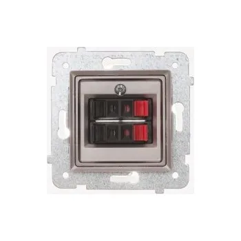 Elektrická zásuvka Zásuvka do zdi Polmark šedá