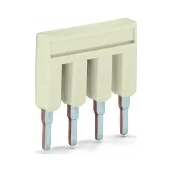 Vrták Hřebenová propojka WAGO 4-pólová 18A 25 ks