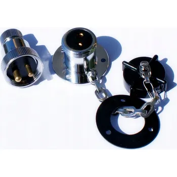 Kabelová spojka konektor zásuvka vodotěsná 2 piny