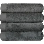 SCANquilt modalový ručník MODAL SOFT tmavě šedá malý ručník 30 x 50 cm 183865535