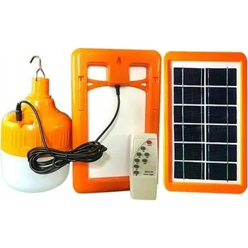 Zabezpečení domácnosti Kempingová solární lampa SKORI LED camp 60W 8000K