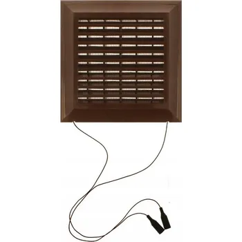 Větrací mřížka Ventilační mřížka Ventilační Vents hnědá
