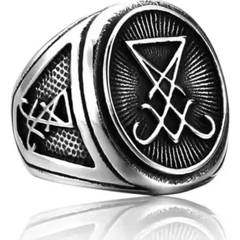 Prsten prsten Satan Signet - 7