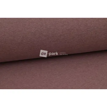 Počesaná teplákovina silná - MELÍR - kakaová - II. jakost