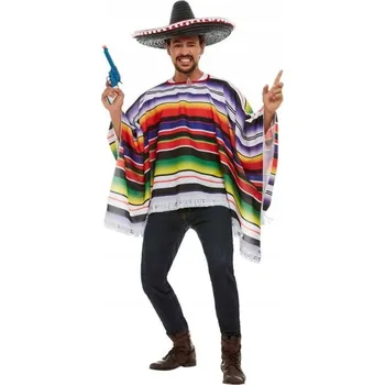 Karnevalový kostým Kostým Mexičana Převlek Pončo U
