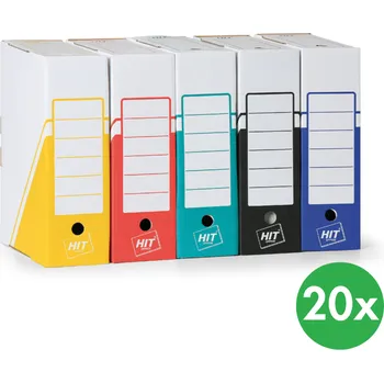 Archivační box HIT Office Archivační krabice Color, černá