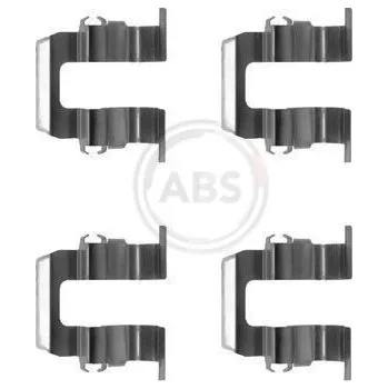 Přislušenství brzdového systému Sada příslušenství, obložení kotoučové brzdy A.B.S. 1259Q