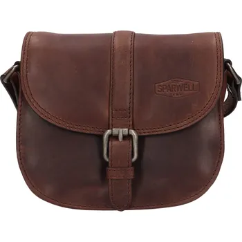 Kabelka Sparwell Kamile tmavě hnědá