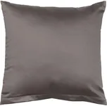 SCANquilt povlak SATÉN COLOR hnědá 50 x 70 cm 213469106