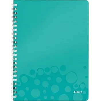 LEITZ Blok WOW A4, PP, linka, ledově modrá