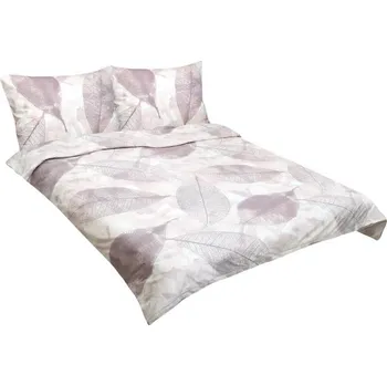 Povlečení Povlečení bavlna 200x220, 2ks 70x90 cm béžový list