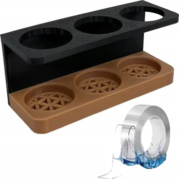 Držák na kartáček DELOSPRO Držák na 3 zubní kartáčky - Samolepicí Č. 8