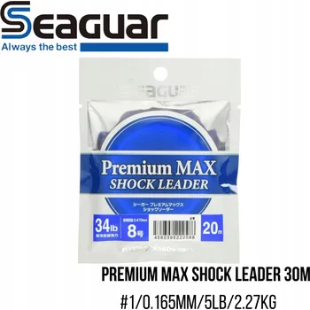 Vlasec fluorokarbonová Seaguar Premium Max Shock Leader #1/0.165 mm/5lb (30 m)