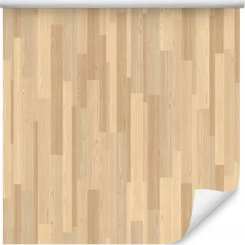 Tapeta Tapeta do obývacího pokoje DŘEVĚNÉ proužky dekorace parkety