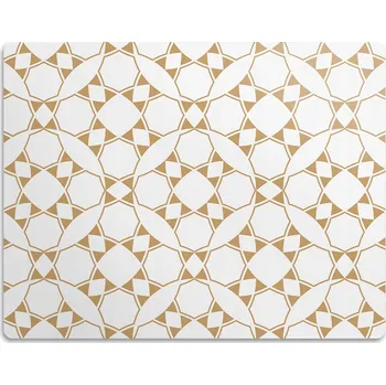 Miska pro psa Podložka pod misku Bluedecor zlatá 0 l