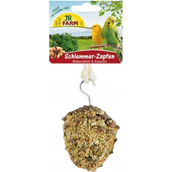 Krmivo pro hlodavce JR FARM Chutná Šiška pro labužníky svačinka pro papoušky 120 g