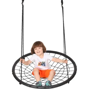 Zahradní houpačka Houpačka dětská 100 cm černá