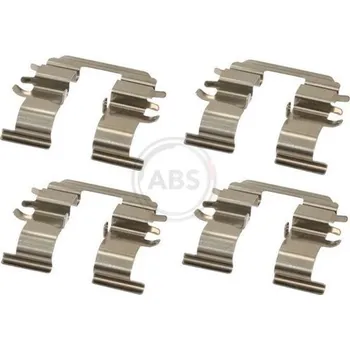 Přislušenství brzdového systému Sada příslušenství, obložení kotoučové brzdy A.B.S. 1746Q