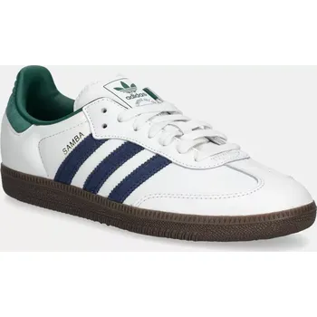 Dámská obuv Kožené tenisky adidas Originals Samba OG bílá barva, IH4882, 36, 00X