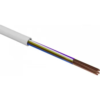 elektrický kabel Domovní telefonní kabel YTDY 2x0,5 Alarm, 1 m ZAMEL