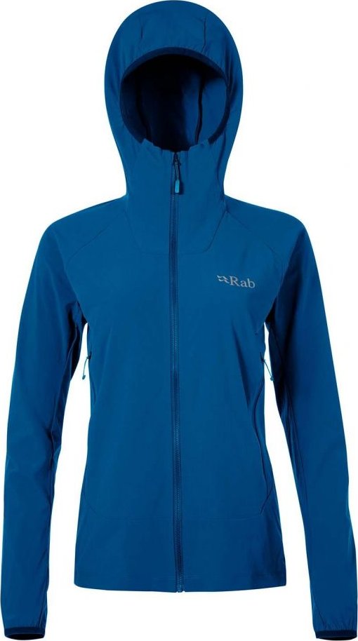 Dámská softshellová bunda Rab Borealis Jacket Barva: Ink, Velikost: XS