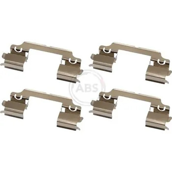 Přislušenství brzdového systému Sada příslušenství, obložení kotoučové brzdy A.B.S. 1716Q
