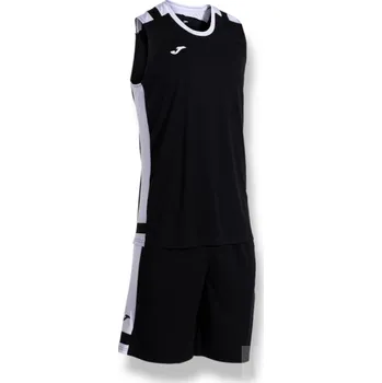 Basketbalový komplet JOMA LIDER, barva černá - bílá, velikost XS