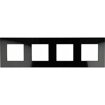 Elektrická zásuvka Rámeček DC Smart Home černý