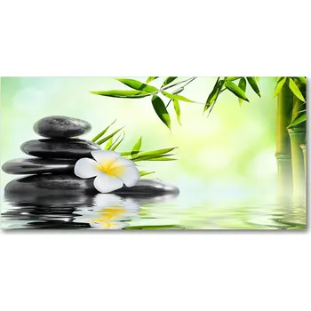 Obraz Panel do kuchyně Orchidej a bambus 100 x 50 cm + LEPIDLO