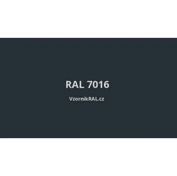 plechová krytina Plech svitek 1250 x 0,50 LESK Barva: RAL 7016 - Antracit