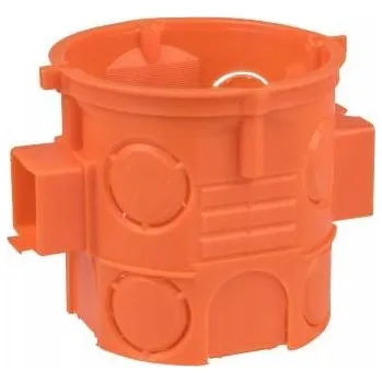 Elektroinstalační krabice Instalační krabice do zdi Simet 65 mm polypropylenová hluboká 61 mm