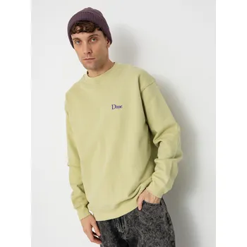 Pánská mikina Dime Classic Small Logo (light moss) XL, žlutá