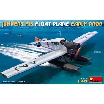 Plastikový model 1/48 Junkers F13 Float Plane Early (3x camo)