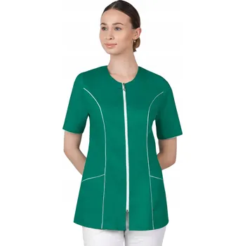 Dámská halenka Dámská ochranná zástěra na zip UNIVERZÁLNÍ lékařská halenka 173J vel. 42