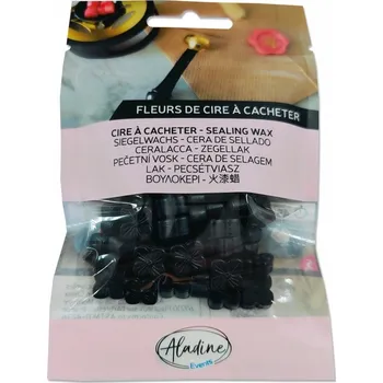 Výtvárné potřeby Pečetní vosk granulovaný - noir, černý