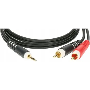 Audio kabel Kabel RCA - 3,5mm jack Klotz AY7-0600 6 m