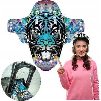 Blatník na kolo BLATNÍK NA KOLO 24-29" MTB PŘEDNÍ ENDURO MODRÝ ANIMALS A-07